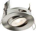 Knightsbridge MLA FRNTBC FireNova IP20 Tilt GU10 Fire-rated Open-back Downlight - Brushed Chrome