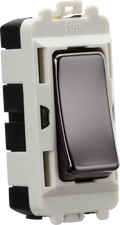 Knightsbridge MLA GDM001BN 20AX 2 way SP grid module - black nickel