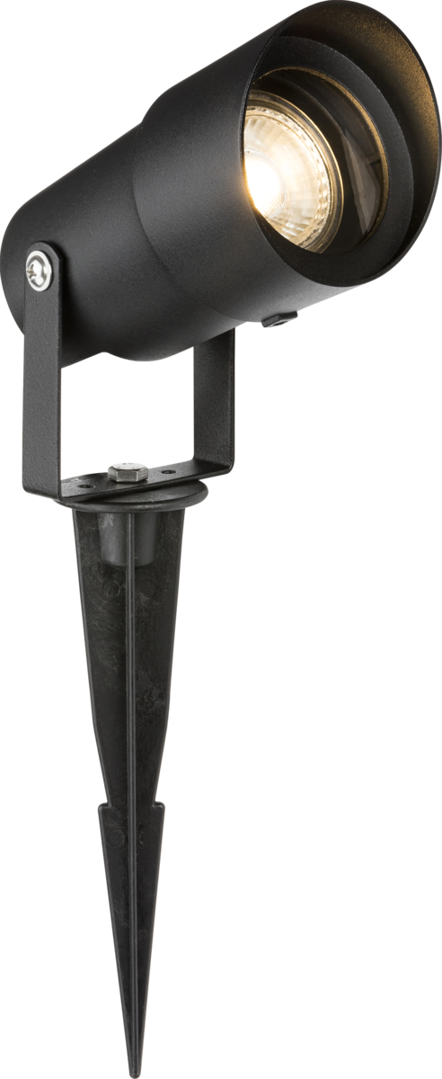 Knightsbridge MLA GUSPIKER 230V IP65 GU10 Spike Light - Black