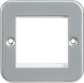Knightsbridge MLA M2G Metal Clad 2G Modular Faceplate