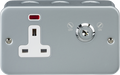 Knightsbridge MLA  M9LOCKN 13A DP Lockable Socket with Neon