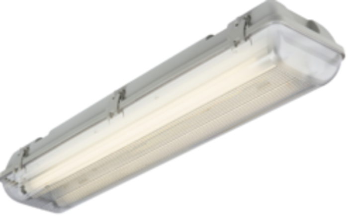 Knightsbridge MLA NCLB24 230V IP65 T8 Twin LED Ready Anti Corrosive Fitting (4ft)