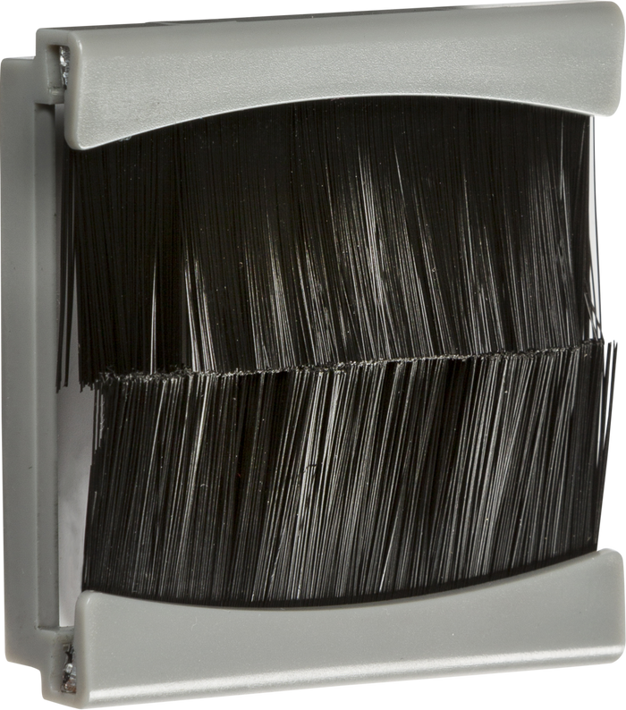 Knightsbridge MLA NETBR2GGY Brush Module 50 x 50mm - Grey