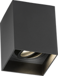 Knightsbridge MLA ORA1TSB Oran Surface Tilt Square Downlight Black