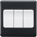 Knightsbridge MLA  PM4W 10AX 3G 2-way Wide Rocker Switch [Part M Compliant]