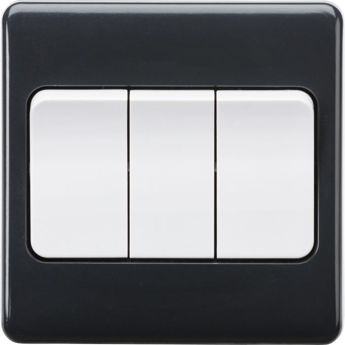 Knightsbridge MLA  PM4W 10AX 3G 2-way Wide Rocker Switch [Part M Compliant]