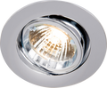 Knightsbridge MLA RD2C IP20 230V GU10 Chrome Recessed Tilt Twist & Lock Downlight