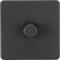 Knightsbridge MLA Screwless SF2191AT 1G 2-way 10-200W (5-150W LED) Intelligent dimmer - Anthracite