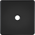 Knightsbridge MLA Screwless SF8342MB 20A Flex Outlet Plate - Matt Black