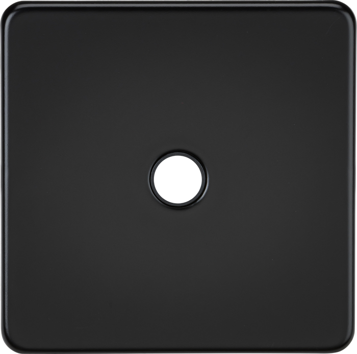 Knightsbridge MLA Screwless SF8342MB 20A Flex Outlet Plate - Matt Black