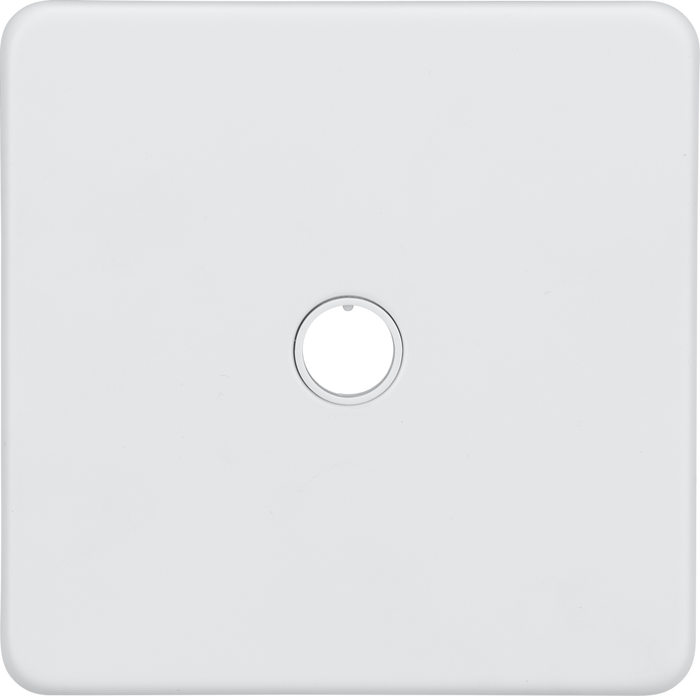 Knightsbridge MLA Screwless SF8342MW 20A Flex Outlet Plate - Matt White