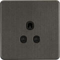 Knightsbridge MLA SF5ASB Screwless 5A Unswitched Socket - Smoked Bronze