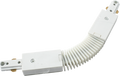 Knightsbridge MLA TRKFC1W 230V Single Circuit Track Flexible Connector - White