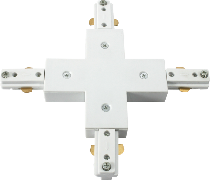 Knightsbridge MLA TRKX1W 230V Track X-connector - White