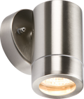 Knightsbridge MLA WALL1L 230V IP65 Lightweight Stainless Steel Fixed GU10 35W Fitting