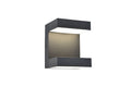 Lutec 5116303118 twisto integrated led wall light 3000k/4000k dark grey
