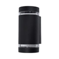 Lutec 5604023012 focus outdoor d2d wall up and down light gu10 black