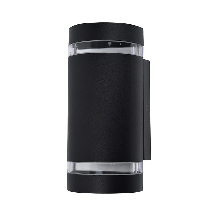 Lutec 5604023012 focus outdoor d2d wall up and down light gu10 black