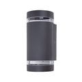 Lutec 5604023118 focus outdoor d2d wall up and down light gu10 dark grey