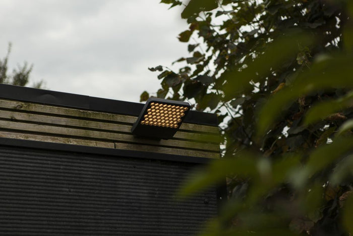 Lutec 7801603118 atlantis outdoor led wall light dark grey(4000k) 24w
