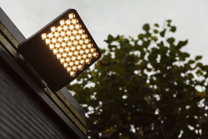 Lutec 7801603118 atlantis outdoor led wall light dark grey(4000k) 24w