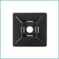 Mixed CTM48BL Nylon Cable Tie Mount 4.8mm Max Tie Width BLACK