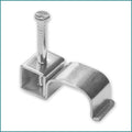 Mixed RCFM1.5 Flat Metal Twin & Earth Clips 1.0mm-1.5mm Pack of 100