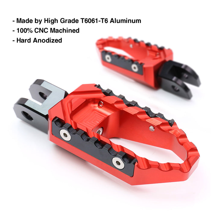 Fits Buell XB12R XB9S S1 S3 M2 Rear TRC Touring Wide Foot Pegs
