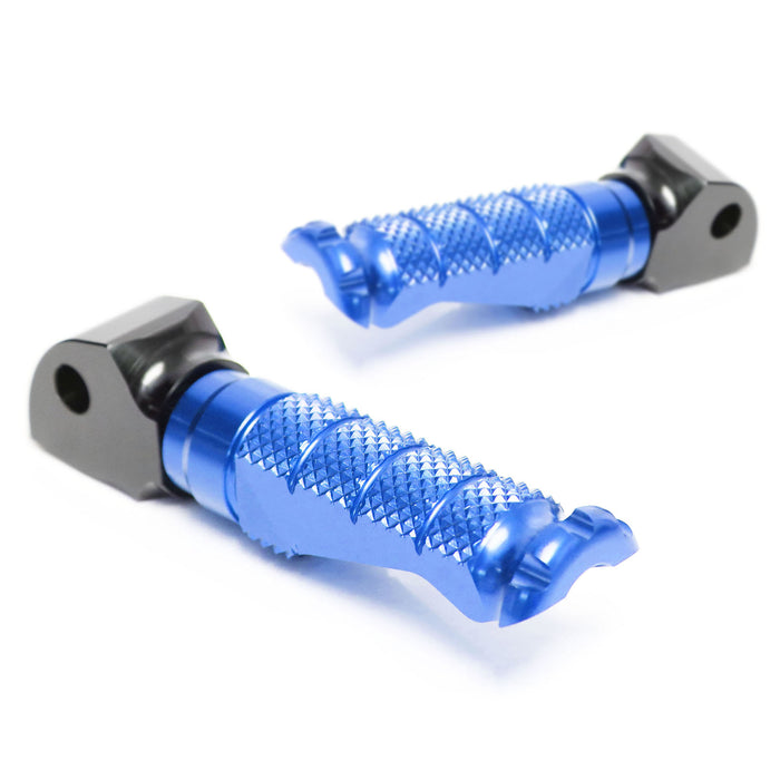 Ducati Supersport 950 Scrambler Nightshift rear R-FIGHT foot pegs by MC Motoparts, standard motorcycle foot pegs mounted on bike