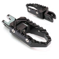Rear MC Motoparts touring wide foot pegs for Kawasaki ZH2, ZX-10R, Z E-1 Ninja 7, and TRC models, durable and stylish bike foot pegs.