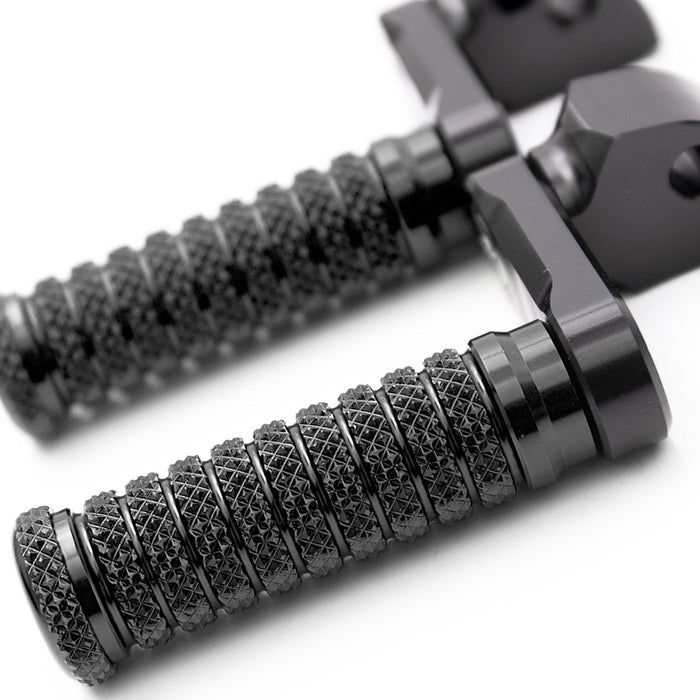{Rear}  Fits Triumph Scrambler Bonneville EFI T100 40mm Adjustable POLE Foot Pegs - MC Motoparts