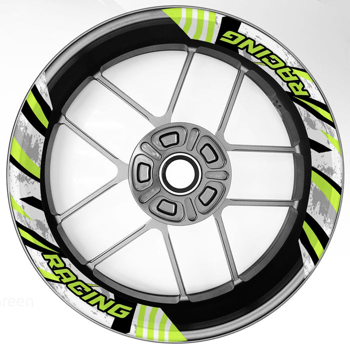 S14 17 inch Rim Front & Rear Removable 2-Piece Rim Sticker For Honda CB900F CB600F Hornet