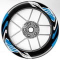 S16 17 inch Rim Front & Rear Removable 2-Piece Rim Sticker For Kawasaki Ninja 250 300 400 650
