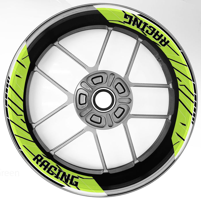 S24 17 inch Rim Front & Rear Removable 2-Piece Rim Sticker For Yamaha FZ07 MT-07 XSR700