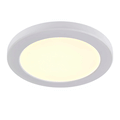 Saxby 108743 StratusDISC adjustable CCT IP44 18W Downlight - Matt White