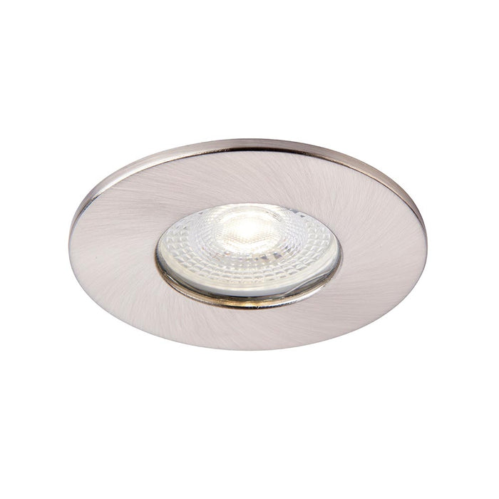 Saxby 113319 ShieldONE IP65 Fire-Rated Dimmable Recessed Downlight with Multiple Bezel Options - Pack of 10