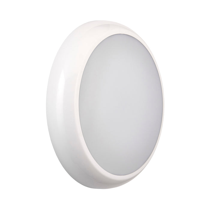 Saxby 113961 HeroULTRA Microwave 5 Colour Changing (CCT) Tri Wattage (15W/12W/8W) LED Bulkhead  Adjustable Color Temperature & Waterproof for Outdoor Use