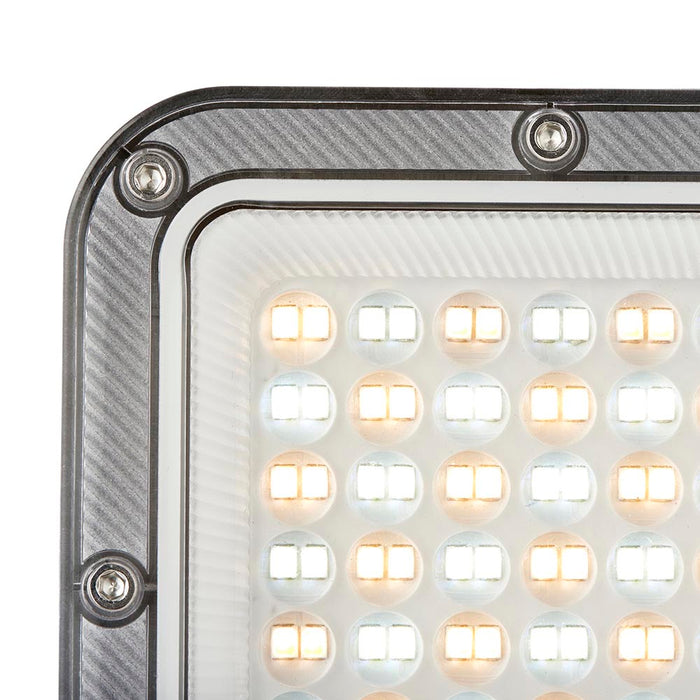 Saxby 118608 Fortis CCT  LED Asymmetric Floodlight 100W IP65 - Matt Black