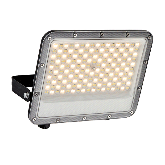 Saxby 118609 Fortis CCT  LED Asymmetric Floodlight 150W  IP65 - Matt Black
