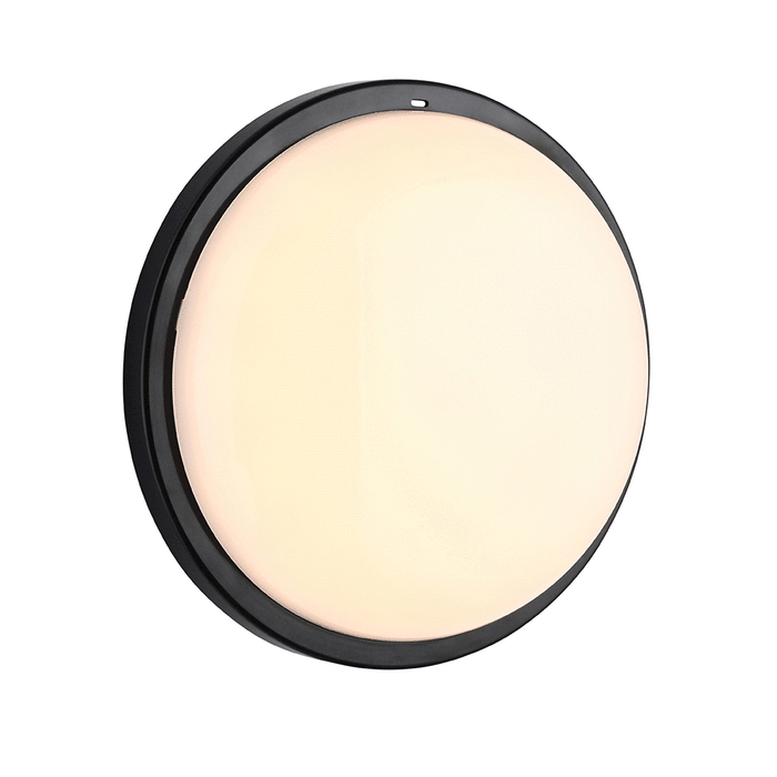 Saxby 118828 Rond Plus CCT IP65 15W - Black