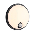 Saxby 118829 Rond Plus CCT PIR IP65 15W - Black