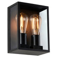 Saxby 118838 Breton twin IP44 10W  - Black