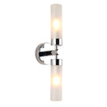 Saxby 121016 Frost 2lt Wall IP44 6W - Chrome