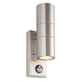 Saxby 121029 Scope PIR/Photocell 2lt Wall IP65 - Stainless Steel