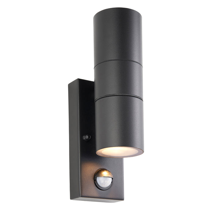 Saxby 121033 Scope PIR/Photocell 2lt Wall IP65 - Black