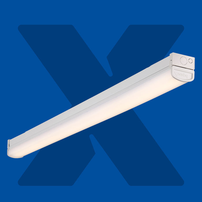 Saxby 122342  Saxby LinX20 LED Batten | 4ft EM CCT | 21W / 27.5W / 33W / 40W | X-Series