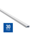 Saxby 80497-30PK RigelSLIM Surface 2m Aluminium Profile/Extrusion Silver - 30 Pack