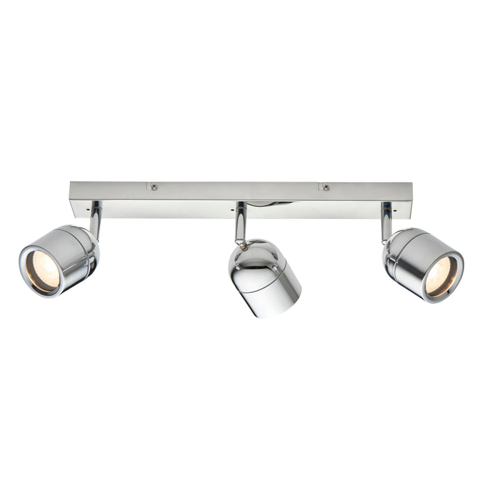 Saxby 81570 Knight 3lt Bar IP44 - Chrome