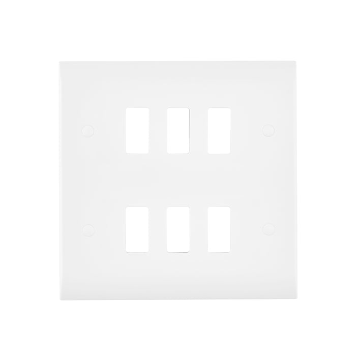 Saxby CEGFP6 6G Grid Front Plate
