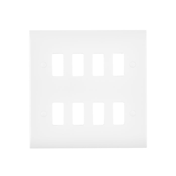 Saxby CEGFP8 8G Grid Front Plate